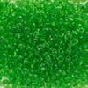 Toho 3mm Magatama Beads, 7 Transparent Peridot/Green Beads 2.5" Tube, Apprx. 8-9 Grams, Imported 3mm Drop Shaped Japanese Beads for Jewelry Making, Beading, Embroidery, Art and Craft view 1
