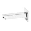 Pixaflo Brass Bath Tub Plain Spout with Wall Flange (Chrome) (Crux) view 1