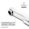 Pixaflo Admix Brass Bath Tub Spout with Wall Flange | Chrome (Pack of 1) view 4
