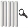 Laninfosys Ro PP Spun Pre Filter 10" x 25 inch + Spanner, Suitable for All RO Water Purifier - 5 Pcs view 1