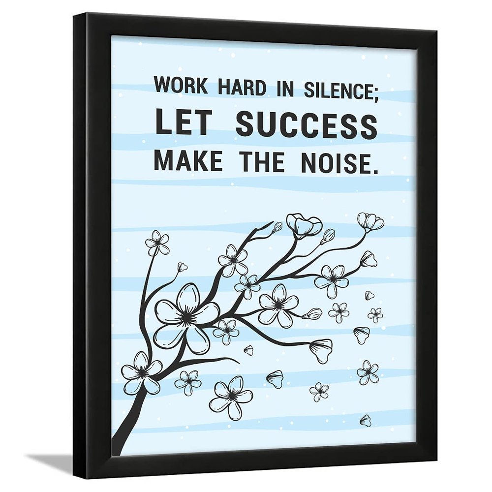 Chaka Chaundh - Motivational Quotes frames - Success Framed posters - Quotes frames for OFFICE, STUDENT, ENTREPRENEUR - Quotes wall frames - Posters with frame