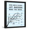 Chaka Chaundh - Motivational Quotes frames - Success Framed posters - Quotes frames for OFFICE, STUDENT, ENTREPRENEUR - Quotes wall frames - Posters with frame view 1