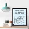 Chaka Chaundh - Motivational Quotes frames - Success Framed posters - Quotes frames for OFFICE, STUDENT, ENTREPRENEUR - Quotes wall frames - Posters with frame view 2
