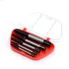 ADAWAT 5pcs Broken Damaged Bolt Remover HSS Double Side Screw Extractor Center Drill Bits Guide Set Removal Speed Easy Out Set view 1