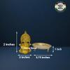 RAMA METAL Gajalakshmi Metal Deepam Set view 2