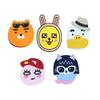 HARI - 5PCS Silicone Rubber Coaster Colorful Animal Coaster Cup Mat for Drinks Durable Non-Slip Hot Pads Protection Furniture Damage for Home and Kitchen Use. view 1