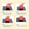 uptodateproducts Plastic Single Head Suction Cup Sucker Handle Puller Lifter Dents Remover for Glass Anti-Static Floor Tile Organizer, Standard Size view 2