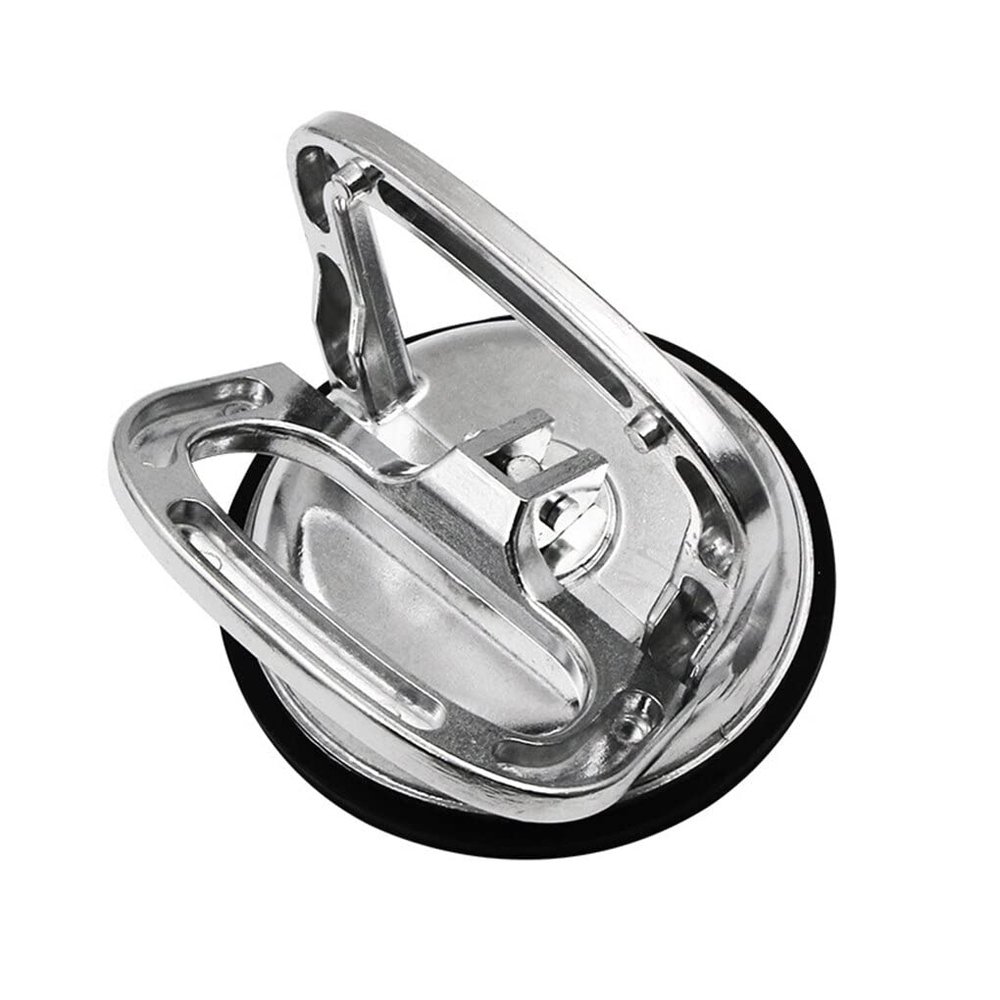 uptodateproducts Single Cup Aluminium Dent Puller Suction Lifter (35 Kg Capacity, Color May Vary Between Silver And Red)