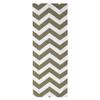 Dekor World 1 Piece Cotton Chevron Printed Table Runner (Beige, 4 Seater Table Runner- 33x120cm or 13x48 Inch)-for Dining & Center Table view 3