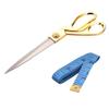 Stealodeal Tailoring Sewing Kit, Stainless Steel 9.5 Inch Scissor With Measuring Tape For Home & Kitchen view 1