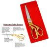 Stealodeal Tailoring Sewing Kit, Stainless Steel 9.5 Inch Scissor with Thread Cutter view 3