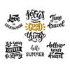 5 Ace time to travel Sticker Poster|Love Poster|Valentine Poster|size:12x18 inch,multicolor view 1