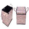 REFRESH HOME Laundry Square Shape Basket Bag/Foldable/Multipurpose/Carry Handles/, Cloth Storage (Colour and Print Might) view 1