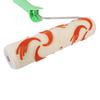Jai Brush 9 Inches Bloom Designer Pattern Roller Brush For Wall Painting view 2