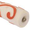 JAI BRUSH INDUSTRIES Vintage Design Pattern Roller Brush For Wall Painting (9 Inches, Orange, White) view 3
