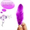 TIPTOP DECORATION Natural Dyed Feathers 10 cm (80 pieces) (Purple) view 4