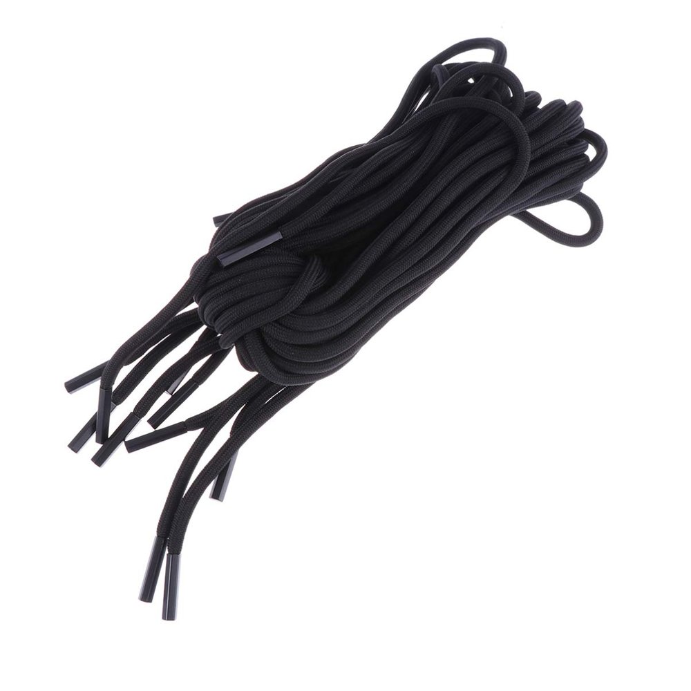 SUPVOX 10pcs Replacement Drawstrings Cords Black Drawstrings Universal Drawstring for Sweatpants Shorts Pants Jackets Coats