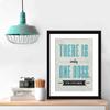 Chaka Chaundh Composite Wood Material Office motivational quotes frames posters - (34 x 27 x 4 cm) view 2