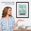 Chaka Chaundh Composite Wood Material Office motivational quotes frames posters - (34 x 27 x 4 cm) view 3
