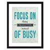 Chaka Chaundh - FOCUS - Motivational Quotes Frames  Motivational Poster for OFFICE WALL, SCHOOL, STUDY ROOM, COLLEGE, INSTITUTE, STUDENT, ENTREPRENEUR, CLASSROOM & HOME - Motivational Frames For Office - Motivational Room & Home Quotes Decor - Motiv view 1