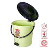 Wonder Pedal 404 Ultra Plastic Pedal Dustbin with Lid (Green) view 4