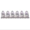 Eco Nation Natural Cotton Multipurpose Fridge Bags for Fruits & Vegetables, Kitchen Storage Fridge Storage Containers Set (Purple) - Set of 6 view 1