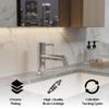 Acetap ACE - 05 Wash Basin Pillar Tap  Fully Brass, Chrome Plated | Durable Utility Faucet for Bathroom, Kitchen (Pack of 1) | 7-Year Manufacturer Warranty view 4