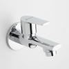 Acetap ACE - 02 Brass Bib Cock Water Tap for Bathroom & Wash Basin | Wall Mounted with Wall Flange | Chrome Finish | Water Saving Aerator view 1