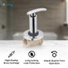 Acetap ACE - 03 Series Brass 15mm Concealed Flush Valve, Chrome-Plated Toilet On/Off Valve with Wall Flange, Female Thread, Easy Installation, Durable Water Control Tap (Pack of 1 Pcs) view 2