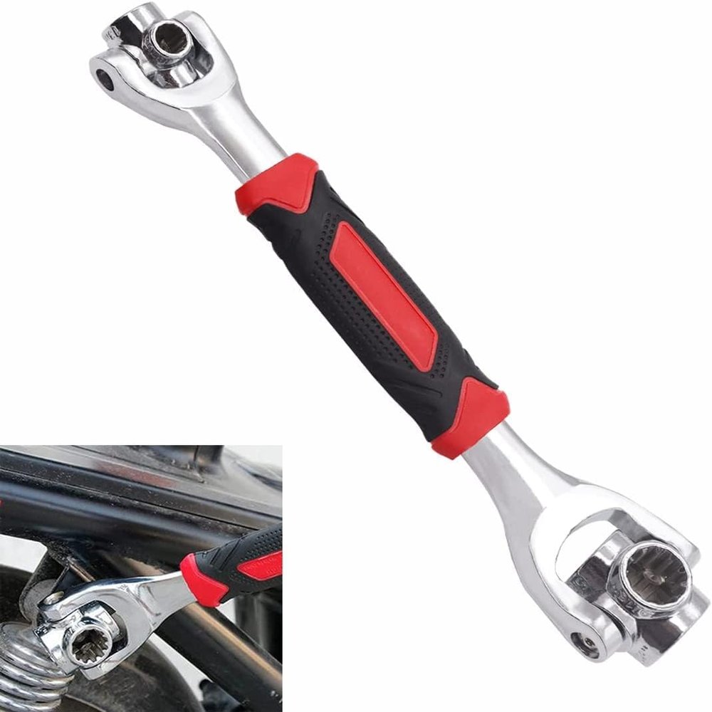 ANUGRAH MART Wrench 48 in One Socket Works with Spline Bolts, 6-Point, 12-Point, Torx, Square Damaged Bolts and Any Size Standard or Metric