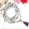 DEVAMA THE DIVINE Meerut Bazaar Energized Pure Certified 108 +1 Beads/Natural Chanting Rosary/Garland Wearing/Japa Krishna Pooja Vaijayanti Mala view 1