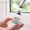 SBD Plastic Multipurpose Tap Extender | Sprinkler | Tap Shower for Kitchen and Bathroom (Ivory/Dual Flow) view 2