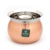Coconut Stainless Steel Tomato FC Copper Handi/Cookware (Without Handle & Lid) - 1 Unit - Capacity -350ML view 2
