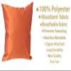Fab Nation Silk Cushion Covers Orange, Set of 5 | 16x16 inches Plain Fabric Square Cushion Cover for Sofa, Living Room| Decorative Pillow Covers for Home Decor view 3