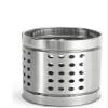 kishu's kitchen Stainless Steel Spoon holder, Cutlery holder, Pen Holder, Brush Stand By JASCO (Round)(H-11.5cms,Dia-9cms)(design may vary) view 1
