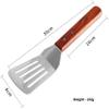 Baskety Turner Professional Grade Stainless Steel Spatula Set of 1 Perfect for Cast Iron Skillets and Flat Top Grills Turner E Small 30 cm view 2
