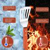 Baskety Turner Professional Grade Stainless Steel Spatula Set of 1 Perfect for Cast Iron Skillets and Flat Top Grills Turner E Big 32 cm view 3