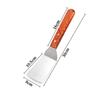 Baskety Metal Spatula Set Stainless Steel Griddle Spatula, Scraper, Pancake Flipper & Hamburger Turner Utensil (Small) view 2