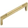 FAST CP35 Brass Antique Stainless Steel Furniture Cabinet Pull Door Handle for Wardrobe Cupboard Dresser Doors and Drawer 2pcs (160mm 8inch) view 2