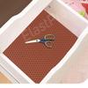 ElastPro (45 cm X 1.5 m) Brown Anti-Slip EVA Mat for Fridge, Kitchen Drawer, Shelf Liner (RoundDots Texture Brown) view 4
