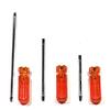 MULTITEC Tools Orange 2in1 Multi Function Screwdriver (Flat & Cross) view 3
