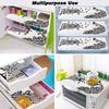 E-Retailer Waterproof PVC Printed Design Fridge Mat/Drawer Mat Set (Size: 12X17 inch, Set Content: Set of 6) view 2