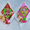 Brij sugandha The Kanha Store Meena Metal Patang/Kite with Firaki Laddu Gopal Ji Toys (Approx 3.5 cm) Set of 2 view 1
