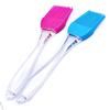 Xacton Set of 2 Kitchen Silicon Flat Pastry Brush Multi Purpose Silicon Oil Cooking Brush for Grilling, Tandoor and BBQ (Multicolor) view 1