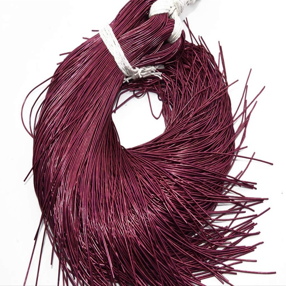 The Design Cart Cordovan Brown Dapka/Dabka/French Wire for Aari, Zardosi Embroidery and Jewellery Work (100 Grams)