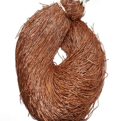 The Design Cart Rust Brown Dapka/Dabka/French Wire for Aari, Zardosi Embroidery and Jewellery Work (100 Grams)