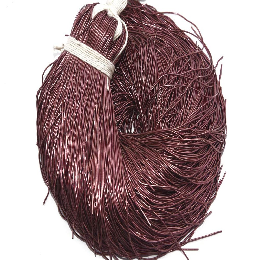The Design Cart Redwood Brown Dapka/Dabka/French Wire for Aari, Zardosi Embroidery and Jewellery Work (100 Grams)
