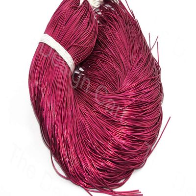 The Design Cart Hot Pink Dapka/Dabka/French Wire for Aari, Zardosi Embroidery and Jewellery Work (100 Grams)