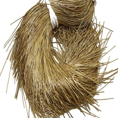 The Design Cart Light Golden Dapka/Dabka/French Wire for Aari, Zardosi Embroidery and Jewellery Work (100 Grams)