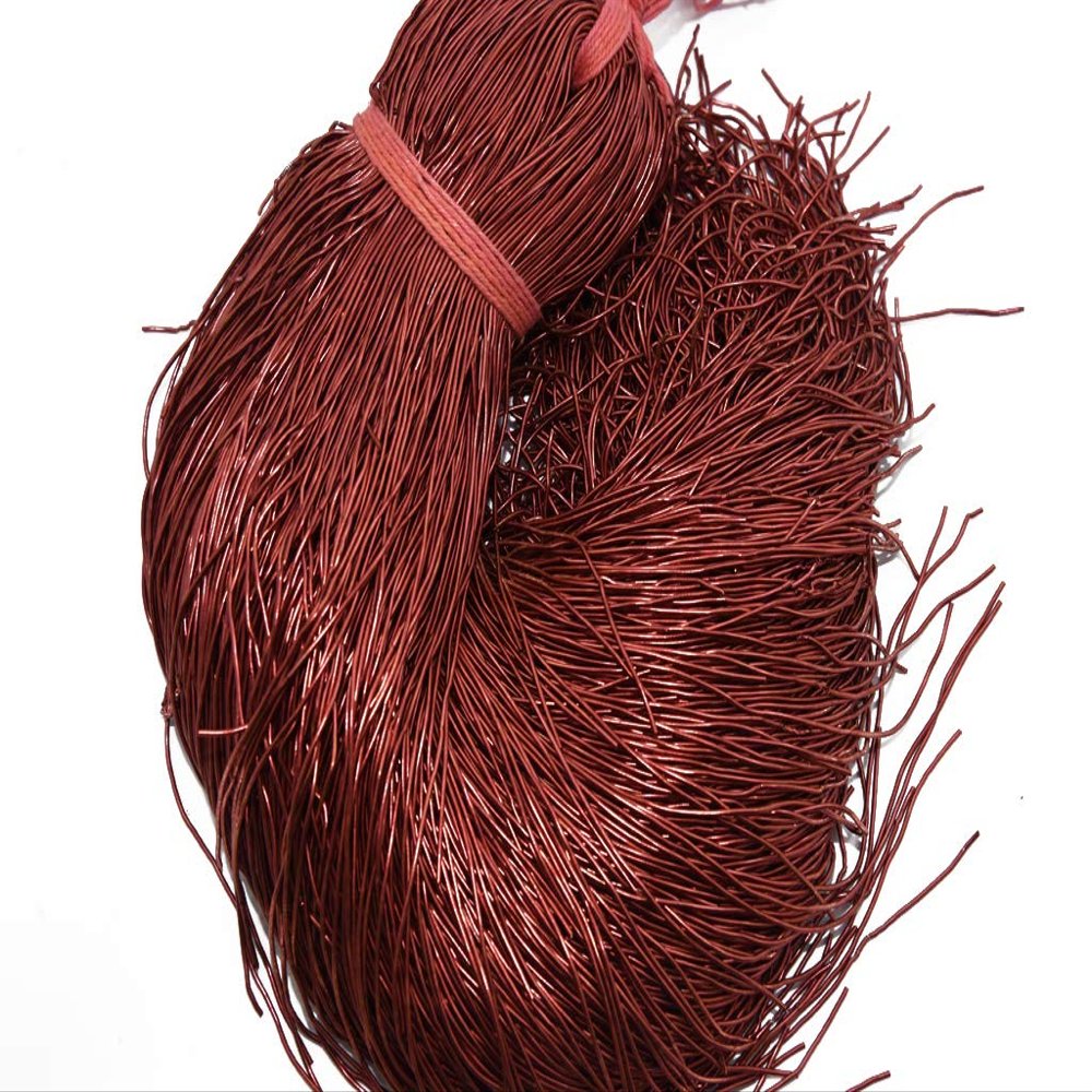 The Design Cart Chocolate Brown Dapka/Dabka/French Wire for Aari, Zardosi Embroidery and Jewellery Work (100 Grams)